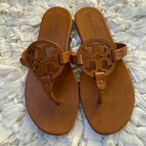 Tory Burch Brown Miller Sandals
